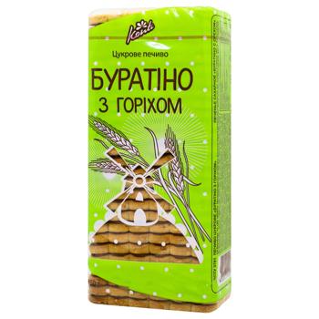 Konti Buratino Cookies with Nut 450g - buy, prices for COSMOS - photo 1