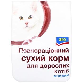 Aro Dry Food with Meat for Сats 400g - buy, prices for - photo 3