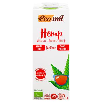 Молоко Ecomil Конопель рослинне без цукру органічне 1л - купити, ціни на - фото 2