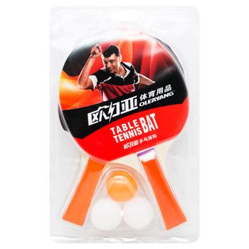 Набор для настольного тенниса Зед ракетка+мячик 3шт 30х19см - купить, цены на ЕКО Маркет - фото 1