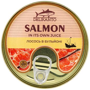 Лосось Delikanto в бульйоні 240 г - купити, ціни на Епіцентр FOOD - фото 2