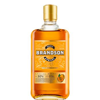 Brandson Party Apricot Brandy 30% 0.5l