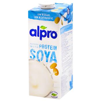 Напій соєвий Alpro з кальцієм 1л - купити, ціни на MasterZoo - фото 1