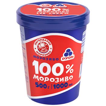 Морозиво Рудь 100% 500г