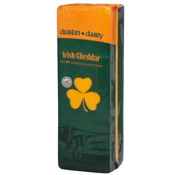 Сир Dublin Dairy Ірландський Чеддер червоний 48% - купити, ціни на КОСМОС - фото 1