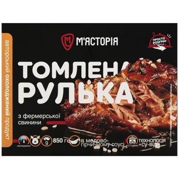 Myastoriya Pork Shank Stewed in Honey-mustard Sauce 850g - buy, prices for Vostorg - photo 2