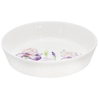 Блюдо Alba Ceramic Іриси 23см - купити, ціни на За Раз - фото 1