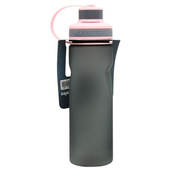 Kite Gray-Pink Water Bottle 700ml K21-398-03 - buy, prices for MegaMarket - photo 1