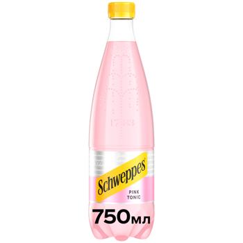Напиток газированный Schweppes Pink Tonic 0,75л - купить, цены на КОСМОС - фото 1