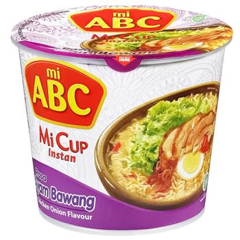 ABC Instant Noodles with the Taste of Chicken and Onions 60g