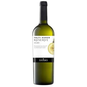 Shabo Telti-Kuruk Reserve White Dry Wine 11.4% 0.75l - buy, prices for WINETIME - photo 1