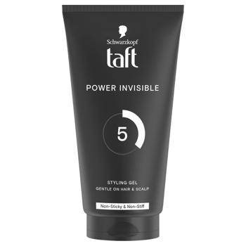 Taft Invisible Power Mega Strong Hair styling Gel 150ml - buy, prices for - photo 2