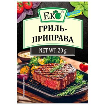 Приправа Еко до грилю 20г - купити, ціни на NOVUS - фото 1