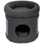 Pet Fun Дім кігтеточка-будиночок для котів 38х36 см - сірий