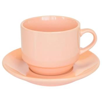 Oselya Cup with Saucer 250ml - buy, prices for MegaMarket - photo 2