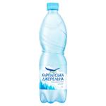 Вода негазированная Карпатская Джерельна минеральная 0,5л