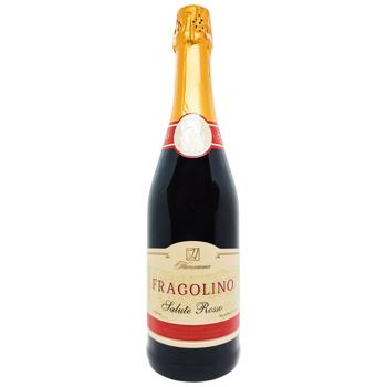 Natkhnennia Fragolino Salute Rosso Red Semisweet Sparkling Drink 6-6.9% 0.75l - buy, prices for - photo 1