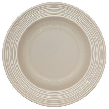 Тарілка супова сіра висота 8см 955-78-64604 - купити, ціни на КОСМОС - фото 1