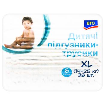 Подгузники-трусики Aro XL 6 14-25кг 38шт - купить, цены на METRO - фото 2