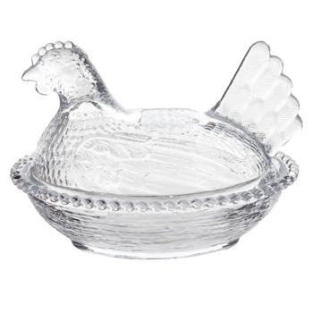 LeGlass Chicken Storage Container 15.5*11.5*11.5cm - buy, prices for ULTRAMARKET - photo 1