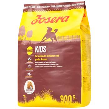 Корм сухой Josera Kids с домашней птицей для щенков средних и больших пород 900г - купить, цены на MasterZoo - фото 1