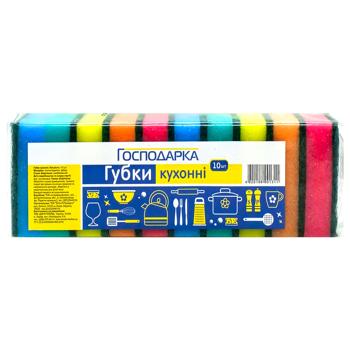 Hospodarka Kitchen Sponges 10pcs - buy, prices for Chudo Market - photo 2
