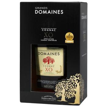 Коньяк Grands Domaines XO 40% 0,7л - купить, цены на КОСМОС - фото 1