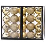 Gold Plastic Balls Set 20pcs*5cm