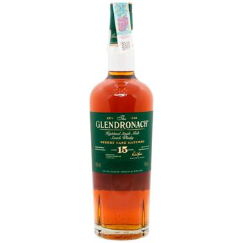 Виски Glendronach 15 лет 46% 0,7л - купить, цены на WINETIME - фото 1