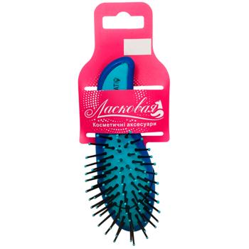 Laskovaia Mini Plastic Oval Massage Comb