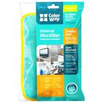 Серветка ColorWay мікрофібра універсальна 40х40см