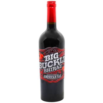 Вино Big Buckle Shiraz червоне сухе 14% 0,75л - купити, ціни на WINETIME - фото 1