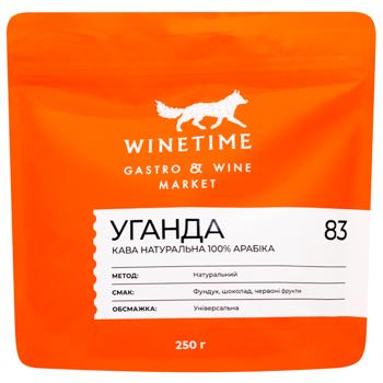 Кава в зернах Winetime Уганда 250г