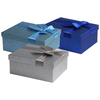 Sequins with Bow Gift Box 23*16.5*9.5cm