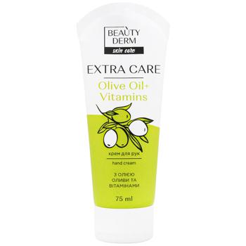 Beauty Derm Extra Care Hand Cream with Olive Oil and Vitamins 75ml - buy, prices for Biotus - photo 1