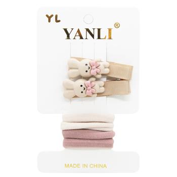 Hair Clips and Elastic Bands 6pcs 3727-6 - buy, prices for COSMOS - photo 3