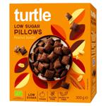 Сніданок сухий Turtle Подушечки з арахісовою пастою органічний 300г