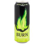 Напиток энергетический Burn Яблоко и киви 0,5л