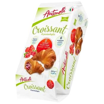 Antonelli Whole Grain Croissants with Red Berry Filling 300g