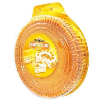 Коржі Quickbury 3-шари ванільні 400г - купити, ціни на КОСМОС - фото 3