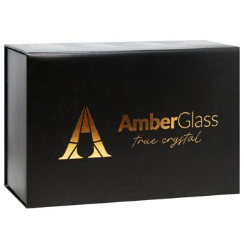Набор бокалов Amber Glass Crystal Box №7 для виски 2шт 330мл - купить, цены на WINETIME - фото 3