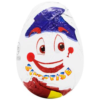 Яйце шоколадне Monzhar Egg in Cap з сюрпризом 25г - купити, ціни на - фото 3