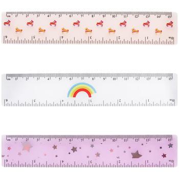 Auchan Rainbow Ruler 15cm - buy, prices for - photo 3