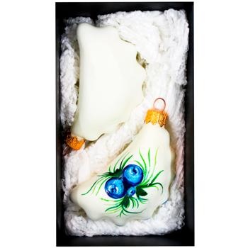 Украшение ёлочное Різдвяні Історії Набор на 2 вареника Черника - купить, цены на WINETIME - фото 3