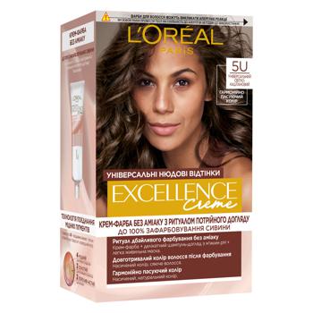 Фарба для волосся L'Oreal Paris Excellence Universal Nude 5U Універсальний світло-каштановий