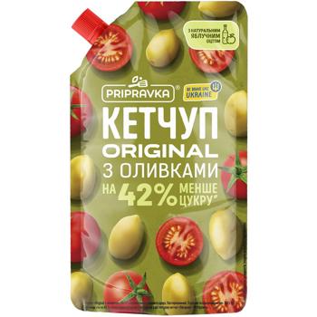 Кетчуп Pripravka Original с оливками 250г