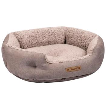Pet Fashion Brig Pet Bed 58x48x20cm Brown - buy, prices for MasterZoo - photo 2