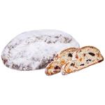 Кекс Auchan Штоллен з журавлиною, курагою та родзинками