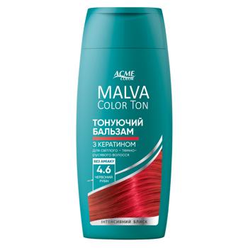 Malva Hair Tinting Balm Color Ton №4.6 180ml Red Ruby