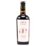 Вино виноградне н/сол. Vinnytske red TM Gigi Winery 0.75л